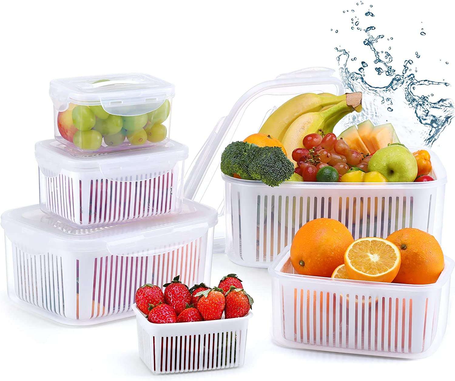 LUXEAR Fruit Vegetable Storage Saver Containers Review